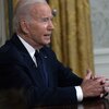 US-President Joe Biden erlaabt der Ukrain den Asaz vun amerikanesche Laangstreckerakéiten | © picture alliance / Consolidated News Photos | Yuri Gripas - Pool via CNP