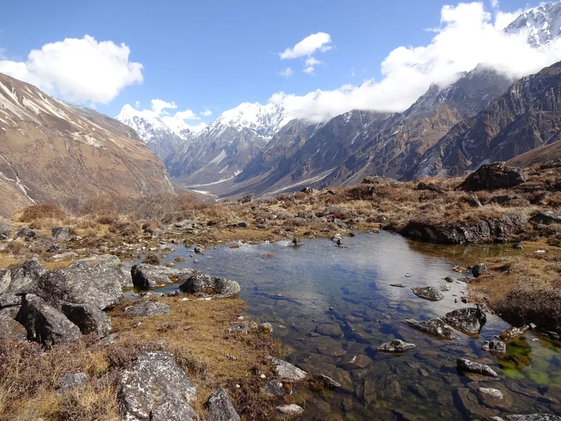 Nepaleesesch Postkaarte vum Guy Helminger - Himalaya