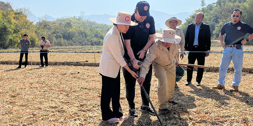 Deminage-Projet mat Lëtzebuerger Suen am Laos