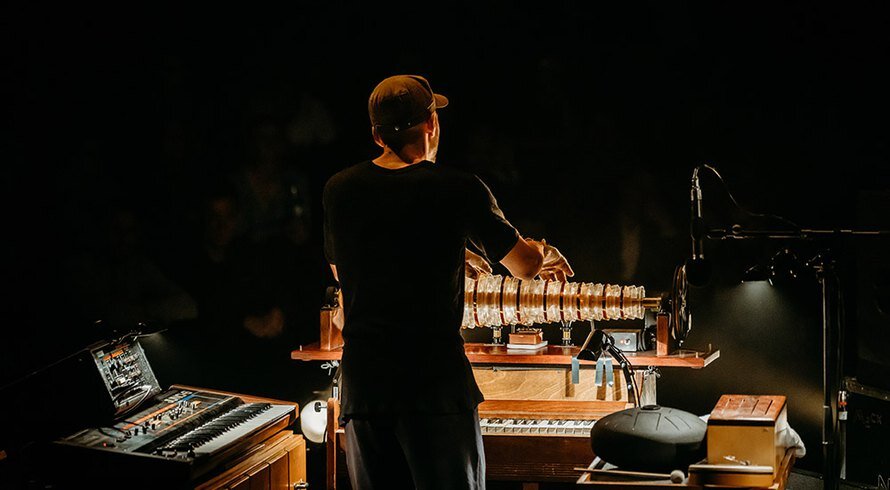 Den Nils Frahm an der Philharmonie