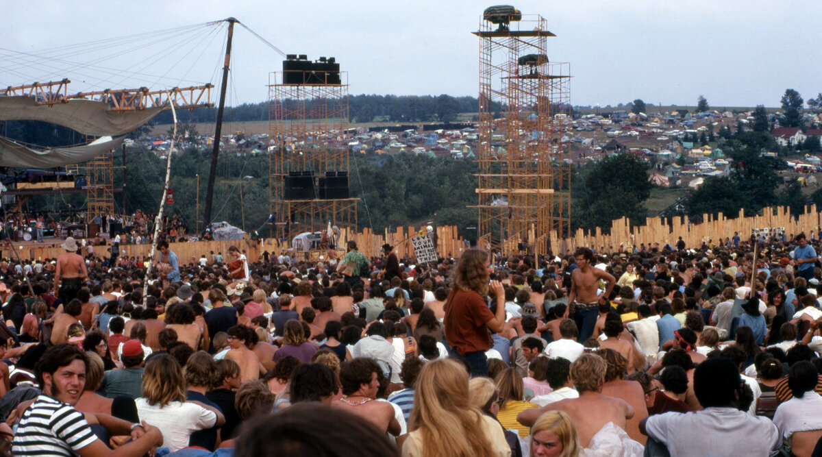 Woodstock-Festival: En Ausdrock vum Love and Peace-Mouvement