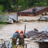 Iwwerschwemmungen am Nepal fuerderen op d'mannst 100 Mënscheliewen | © picture alliance / NurPhoto | Subaas Shrestha