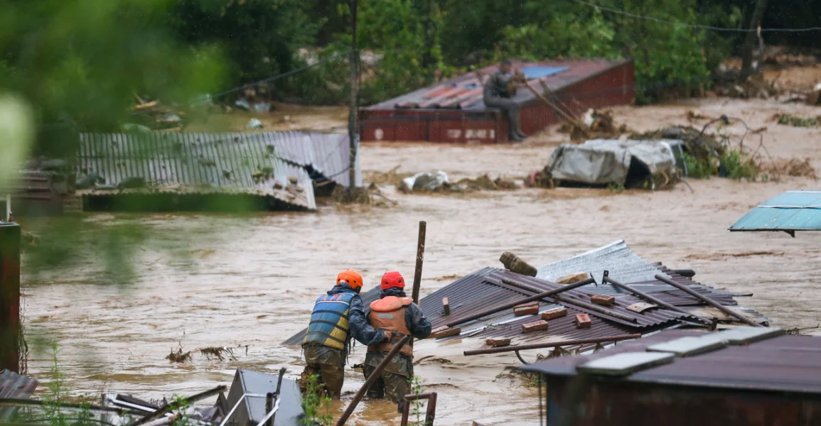 Schlëmm Iwwerschwemmungen zu Bahia Blanca  | © picture alliance / NurPhoto | Subaas Shrestha