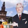 Julian Assange am Europarot