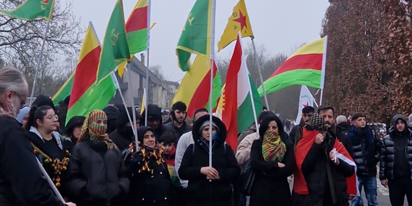 Kurden zu Lëtzebuerg demonstréieren | © Dilsad Emevi 