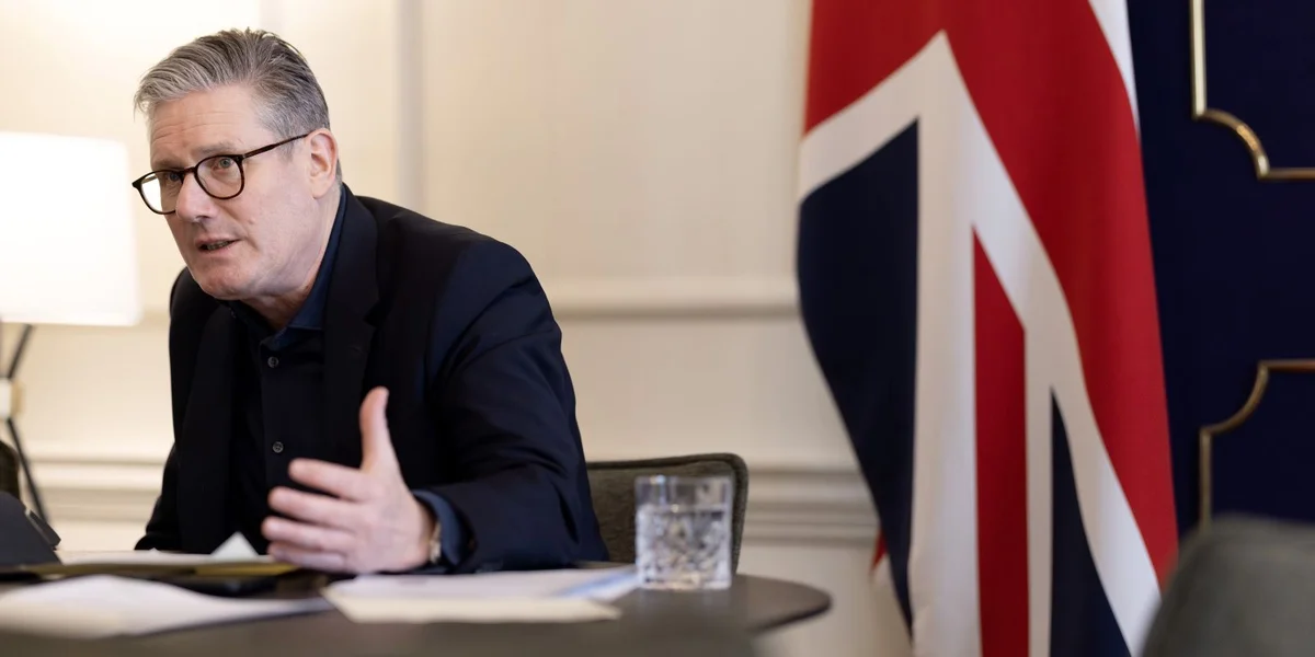 Starmer informéiert europäesch Leaderen zu London | © picture alliance 