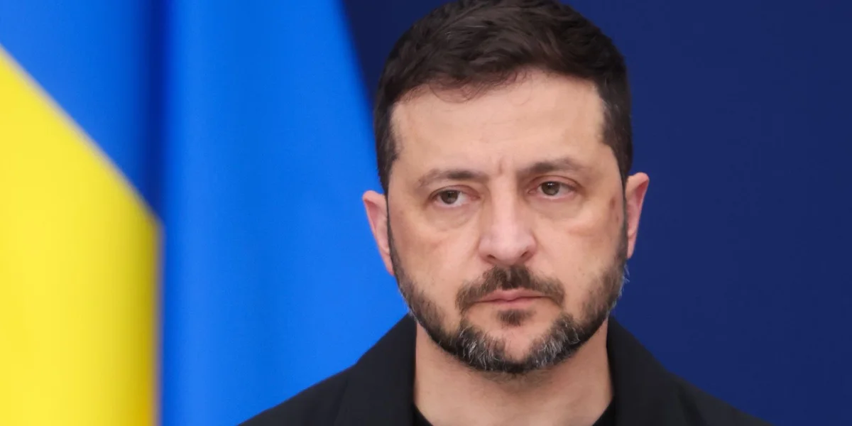 Wolodymyr Selenskyj trëfft Enn der Woch den Donald Trump | © EPA/OLIVIER HOSLET