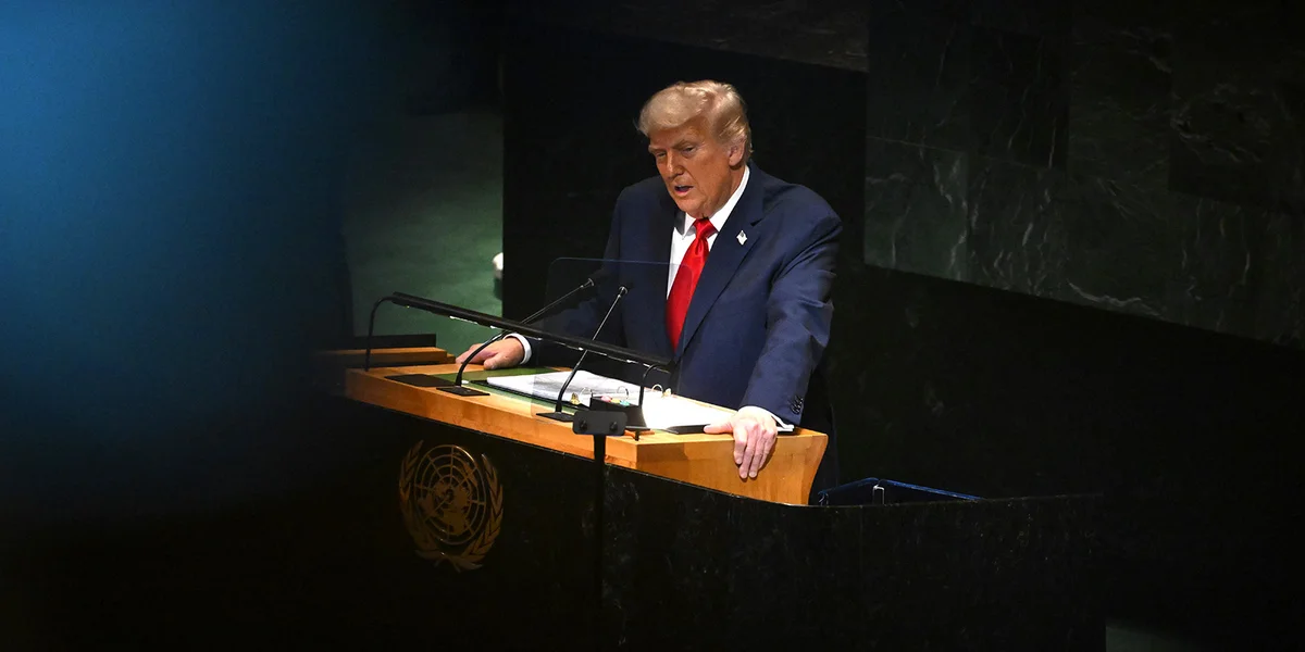 Donald Trump kritiséiert UNO als Institutioun | ©  EPA/LUKAS COCH