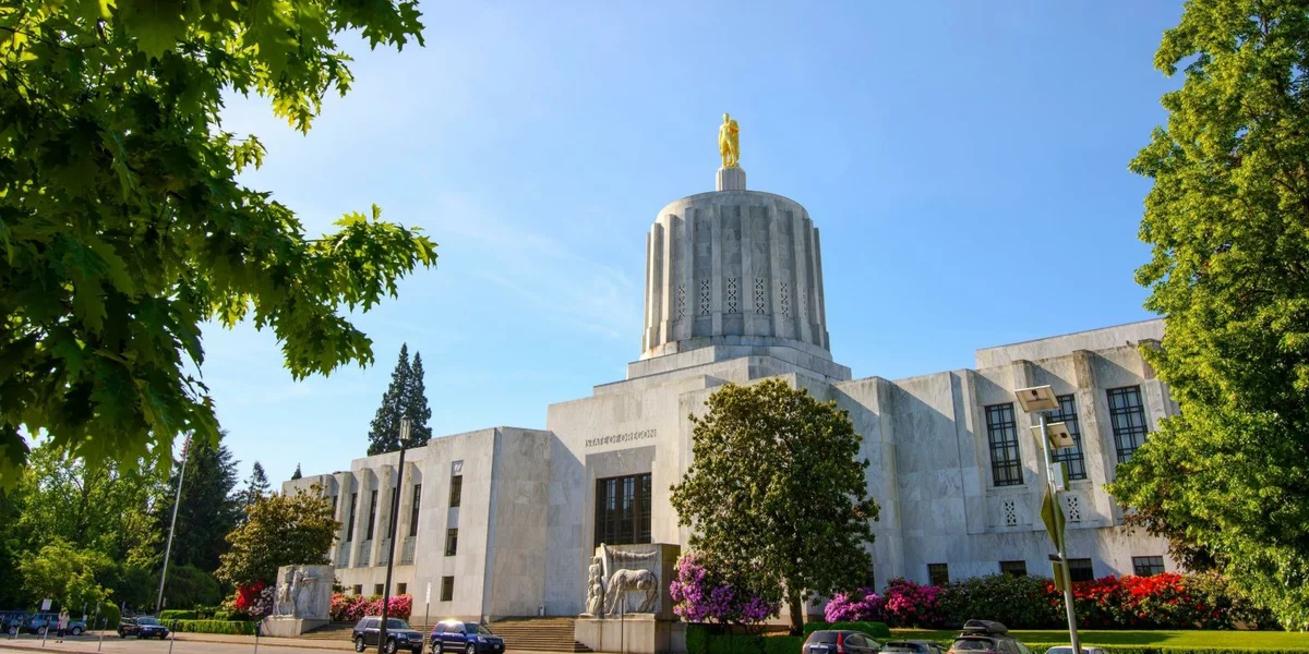 De Capitol vum Bundesstaat Oregon. | © Adobe Stock