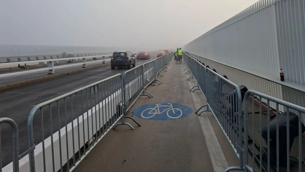 D'Situatioun um Méindegmoien op der Rouder Bréck | © ProVelo