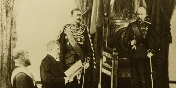 Vereedegung vum Adolph vun Nassau-Weilburg zum Duc-Regent vu Lëtzebuerg am Joer 1889 | © Photothèque de la Maison grand-ducale