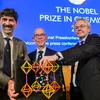 Chemie-Nobelpräis geet un een Trio  | © EPA/FREDRIK SANDBERG/TT SWEDEN OUT