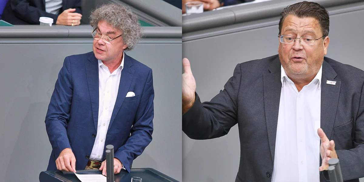 Matthias Moosdorf (lénks) a Stephan Brandner (riets) | © Picture alliance