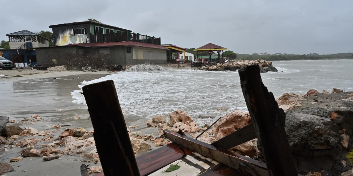 Hurrikan Melissa trëfft op Jamaika  | © EPA images