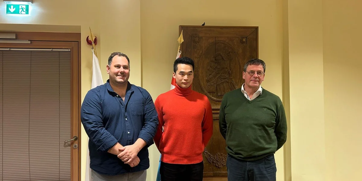 (v.l.n.r.) Pol Thomé, Dali Zhu, Ari Arensdorrff | © Sté Bisenius