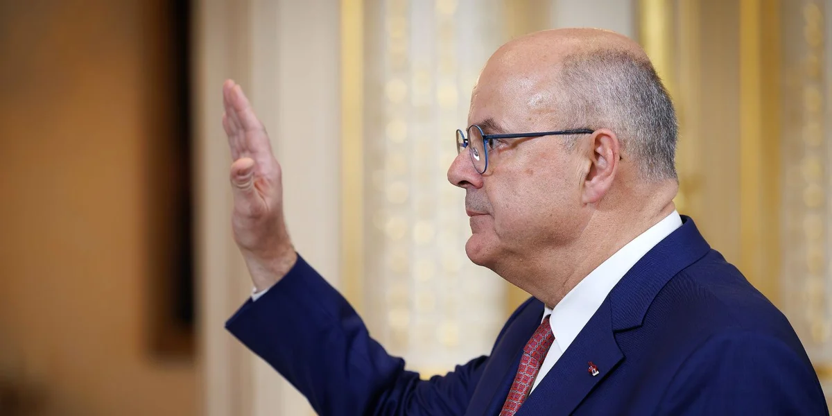 Marc Spautz gouf als Minister vereedegt | © SIP / Claude Piscitelli