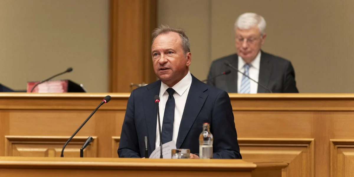 Den CSV-Finanzminister Gilles Roth | © Chambre des Députés