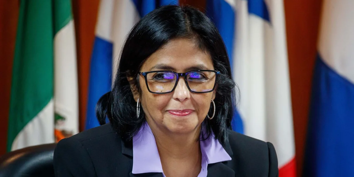 Delcy Rodríguez | © EPA/MIGUEL GUTIERREZ