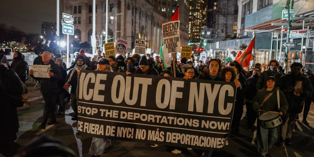 Protester géint d'ICE | © EPA/Olga Fedorova