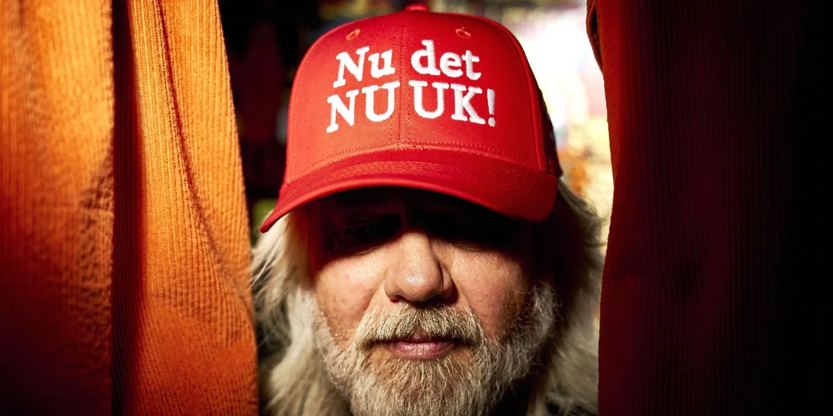 "Elo ass et Nuuk!": Anti-MAGA-Kap aus Dänemark | © EPA/THOMAS TRAASDAHL DENMARK OUT