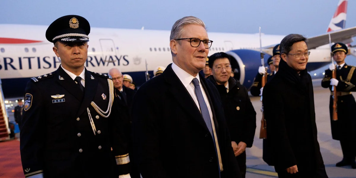 Brittesche Premier Keir Starmer op Visitt a China | © EPA/LAUREN HURLEY HANDOUT
