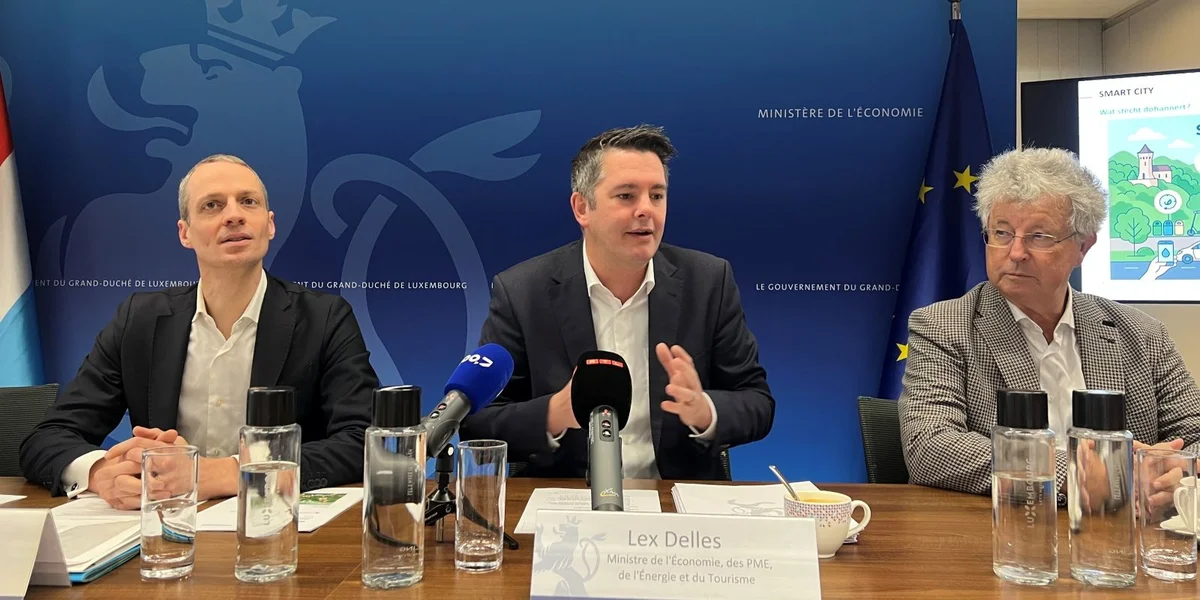 V.l.n.r.: Serge Wilmes, Lex Delles, Emile Eicher | © Sophie Schroeder