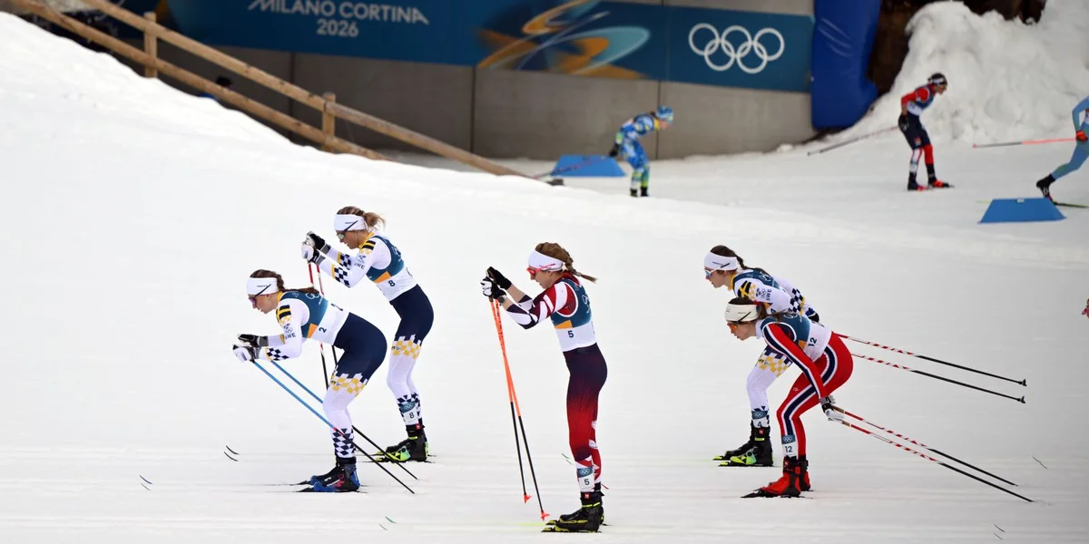 Schilaanglaf Fraen-Staffel | © EPA/JURE MAKOVEC