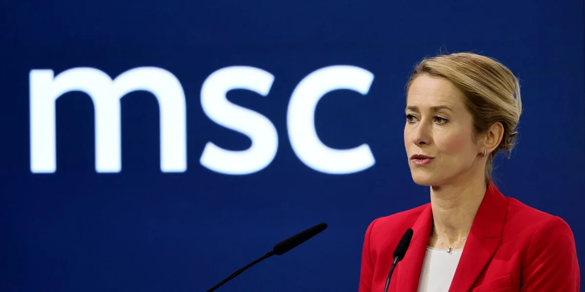 EU-Baussebeoptraagte Kaja Kallas | ©  EPA/RONALD WITTEK