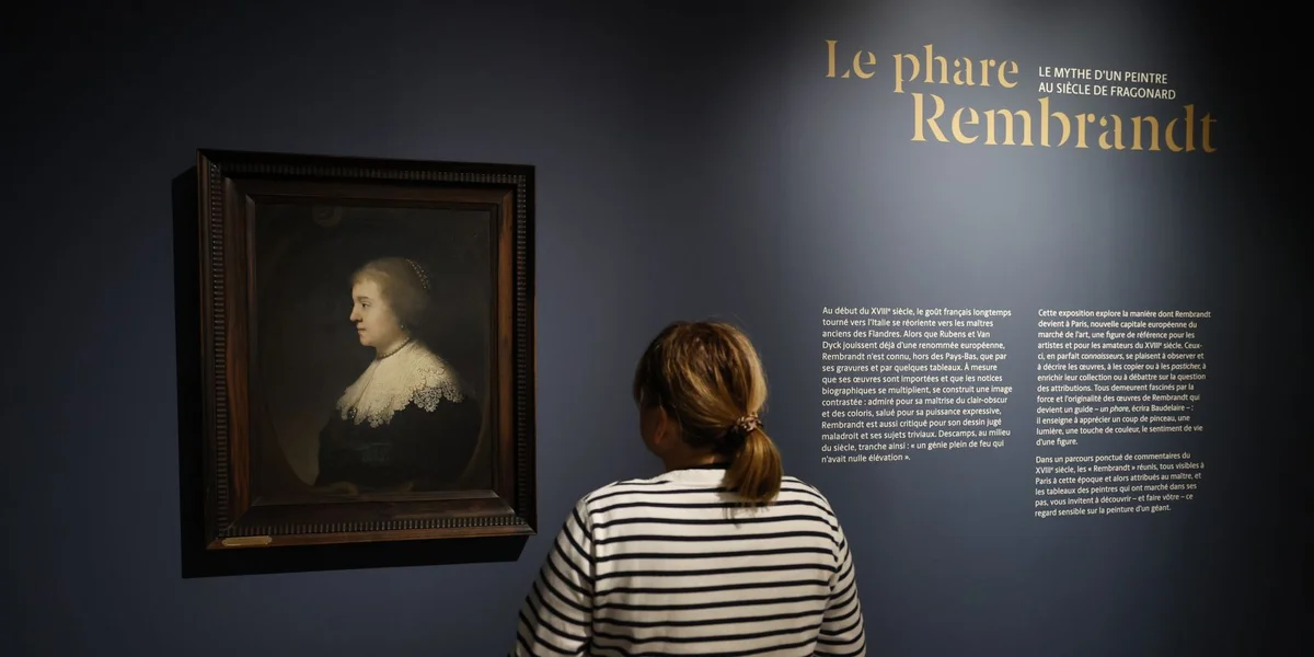 Neien Tableau vum Rembrandt aus dem Joer 1633 zu Amsterdam opgetaucht | ©  EPA/SEBASTIEN NOGIER