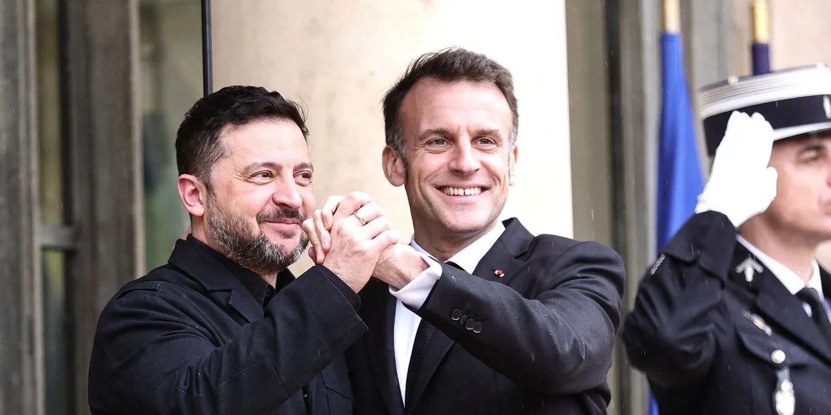 Emmanuel Macron: Russland verdeedegt néirens Fridden | © EPA/TERESA SUAREZ