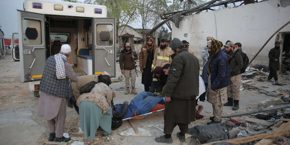 Attack op Klinik zu Kabul: Op d'mannst 400 Mënsche sinn ëm d'Liewe komm | © EPA/SAMIULLAH POPAL