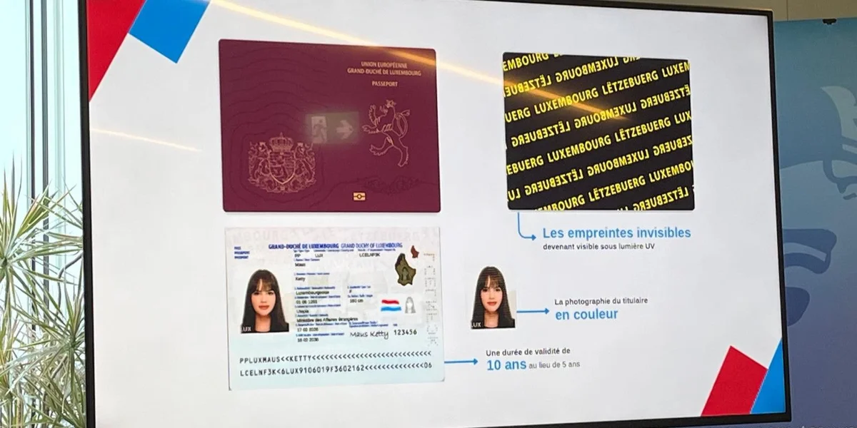 Vu Mee un: Neie Lëtzebuerger Pass mat faarweger Foto | © Eric Ewald