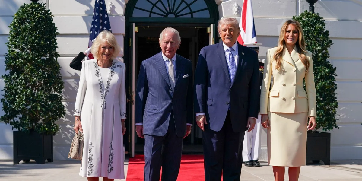 Kinnek Charles a Kinnigin Camilla an den USA: 250 Joer Frëndschaft, déi elo bréckelt | © EPA/ALLISON ROBBERT/ POOL