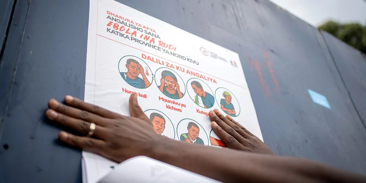Wat bedeit den Ebola-Ausbroch am Kongo fir Lëtzebuerg? | © EPA/MARIE JEANNE MUNYERENKANA