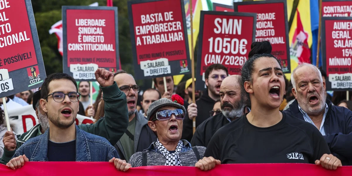 Geplangte Generalstreik: Portugal dreet nächst Woch e Stëllstand | © EPA/ANTONIO COTRIM