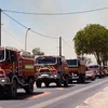 Bëschbränn a Frankräich – Warnungen a Portugal | © EPA/CHLOE REULET