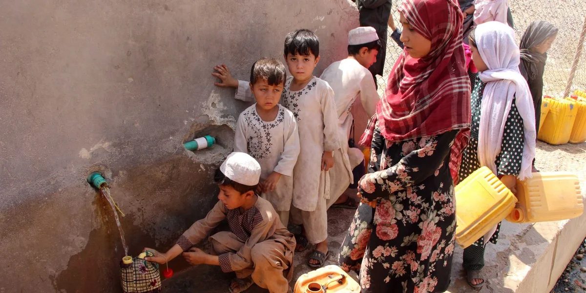 UNICEF warnt virun Hongerdoud vun enger Millioun Kanner am Afghanistan | © EPA/QUDRATULLAH RAZWAN
