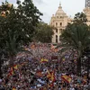 Manifestatioun fir de "Ceuta Dag" zu Valencia | © EPA/Biel Alino