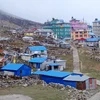 Nepaleesesch Postkaarte vum Guy Helminger - Kyanjin Gompa