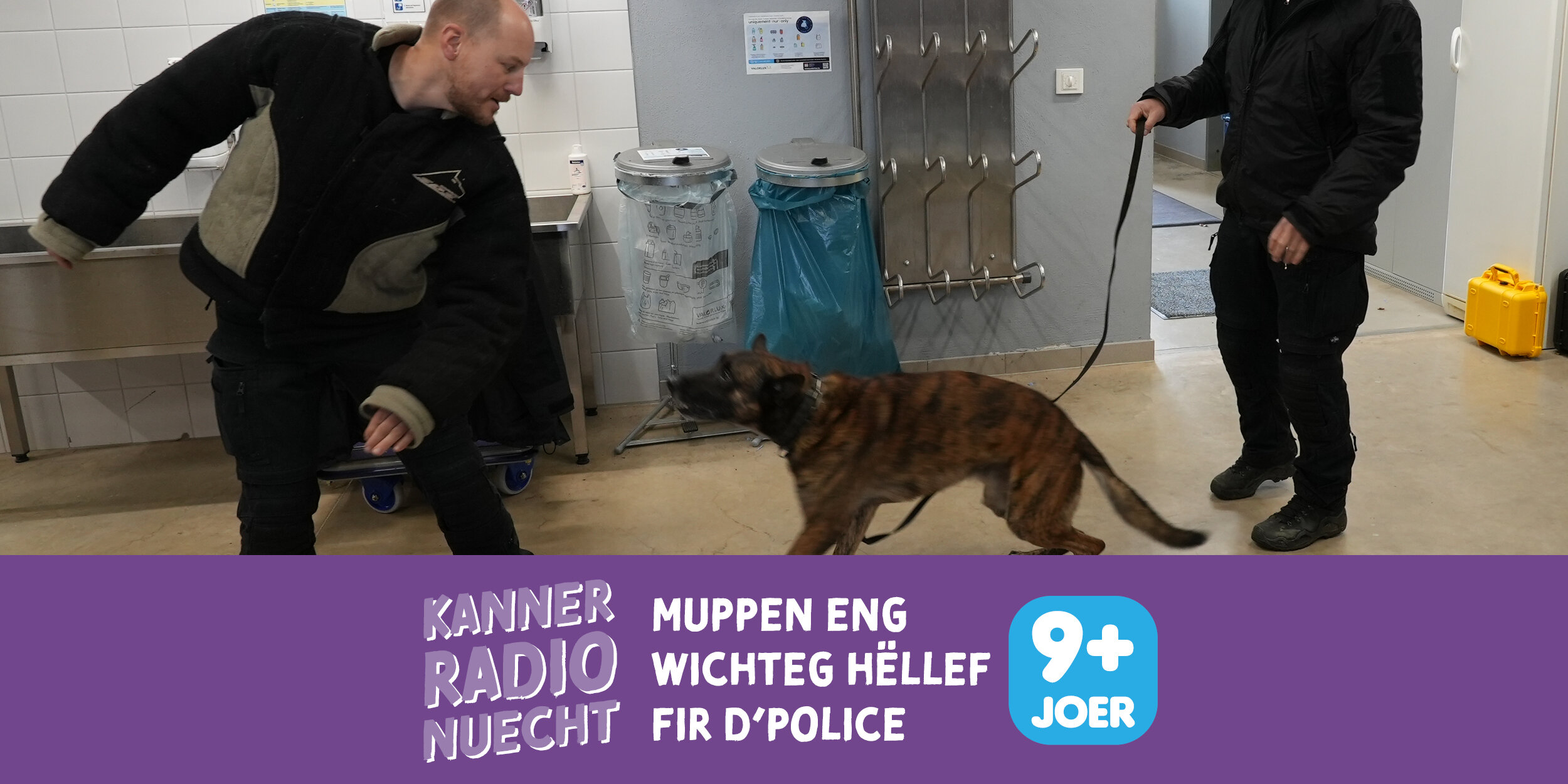 Muppen eng wichteg Hëllef fir d’Police