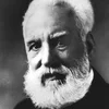 Den Alexander Graham Bell huet eis den Telefon ginn