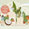 Planzen-Alternative wéi Kokos-, Mandel-, Huewer-  oder Soja-Drink